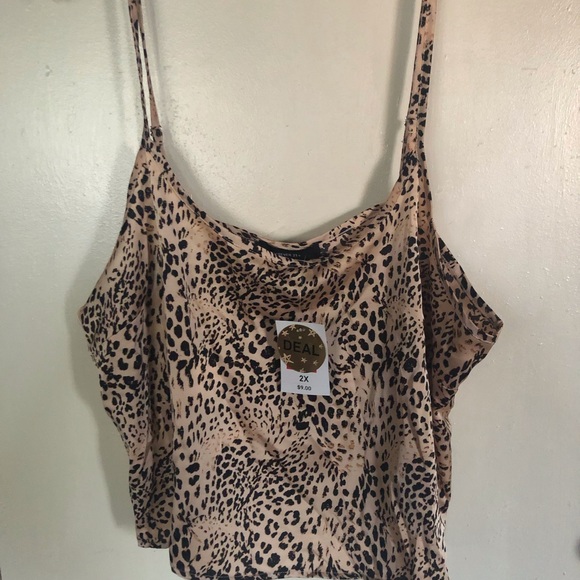 Forever 21 Other - Plus Size Animal Print Cami